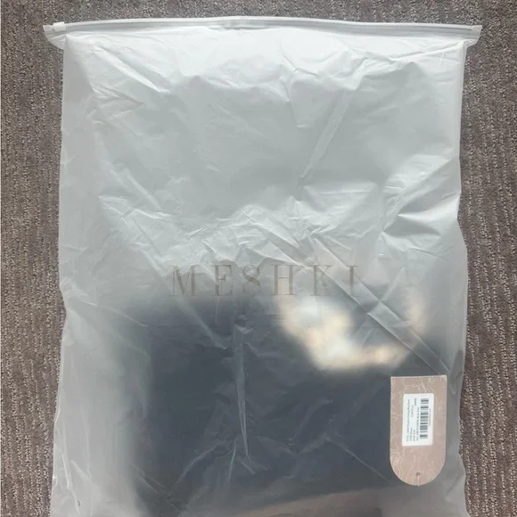 NWT Meshki Black Strapless Dress - Picture 5 of 5